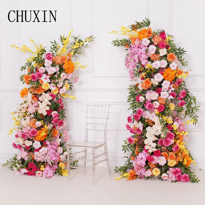 Orchidée papillon rose orange