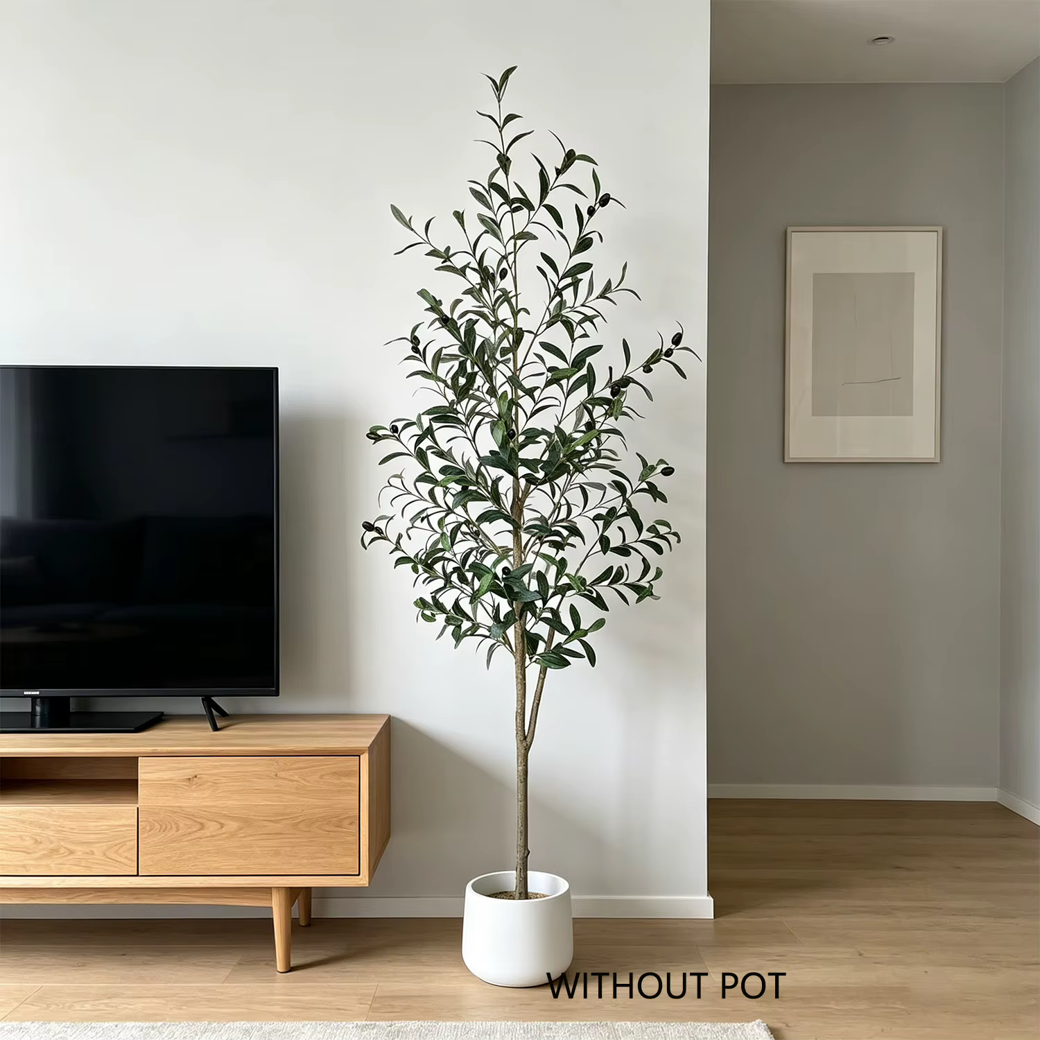 Arbre artificiel d'olivier de 4/5/6 pieds