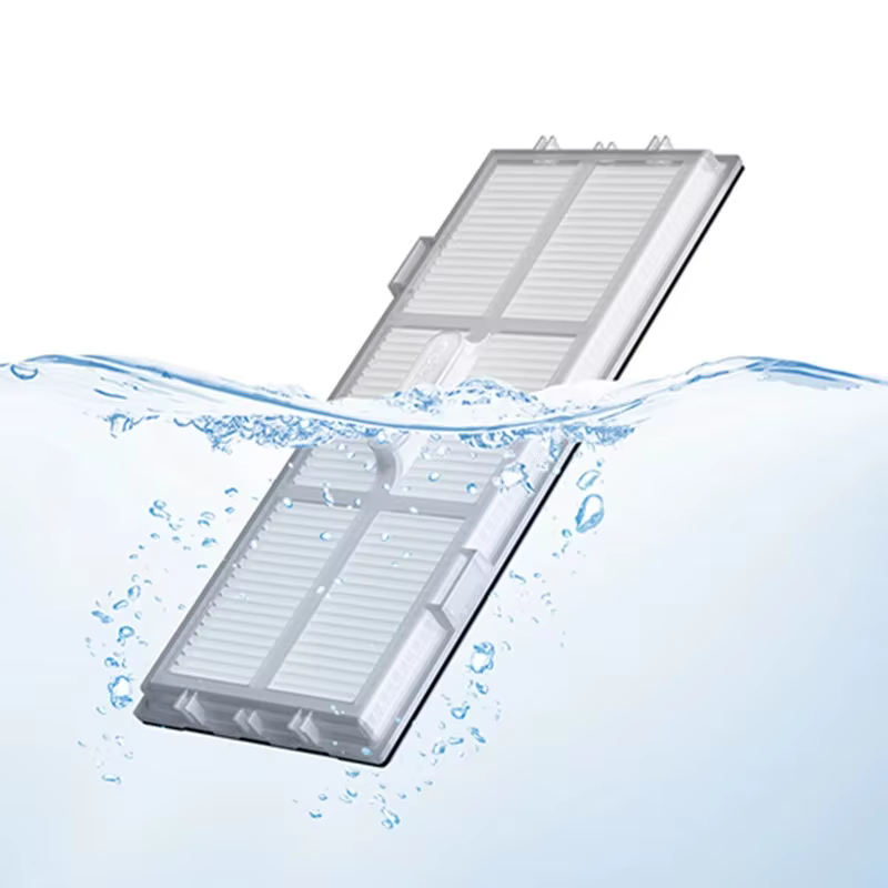 Roborock S7 – accessoires d'origine pour filtre HEPA, brosse principale en caoutchouc détachable/couvercle, brosse latérale en tissu de vadrouille pour pièces Roborock S7 G10