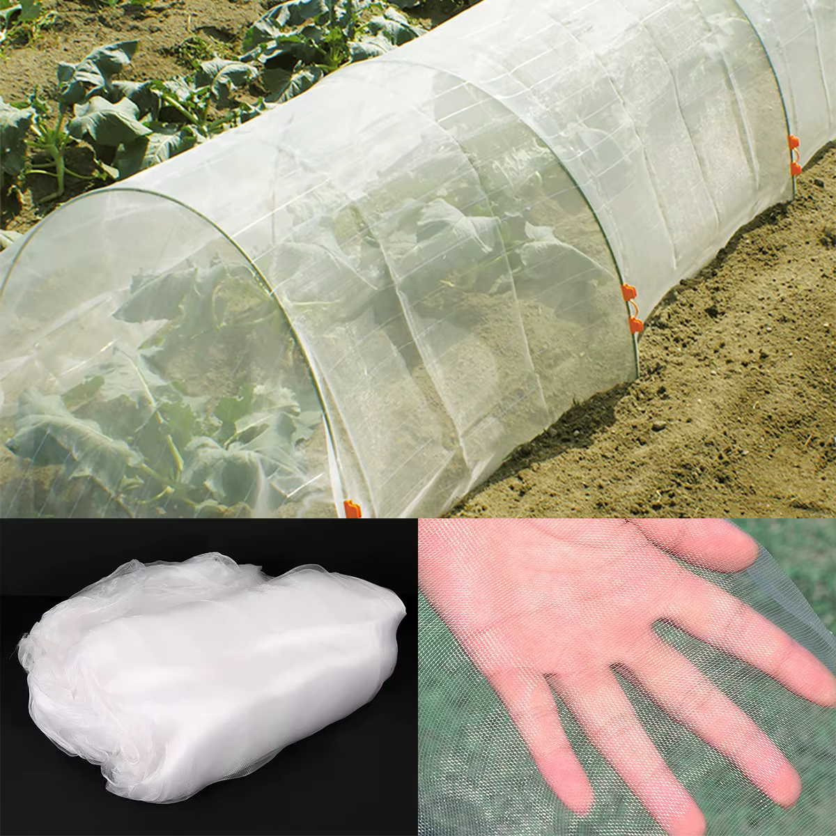 Filet de protection contre les insectes pour plantes