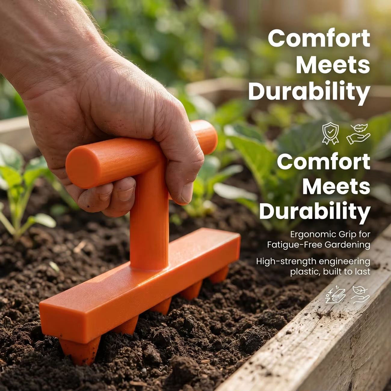 Semoir de perçage horticole