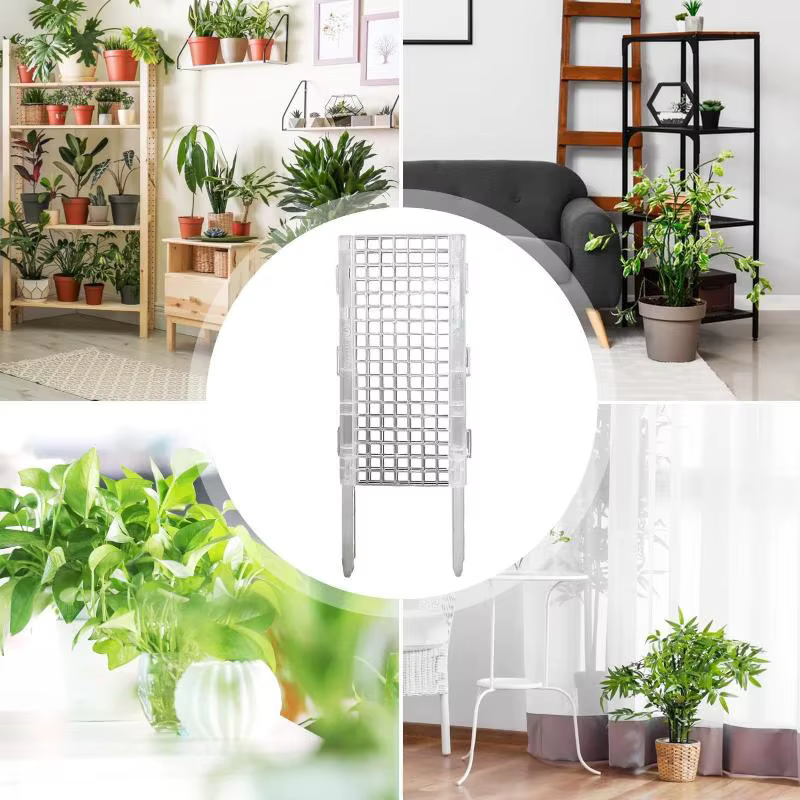 Support en plastique pour plantes vertes