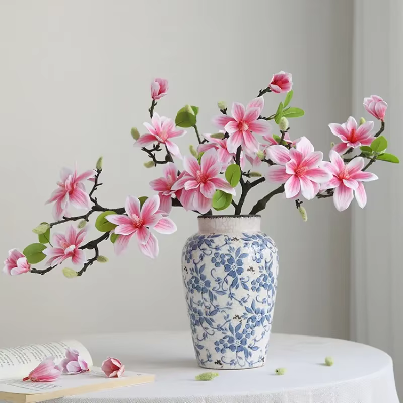 Fleur de Magnolia artificielle 56CM