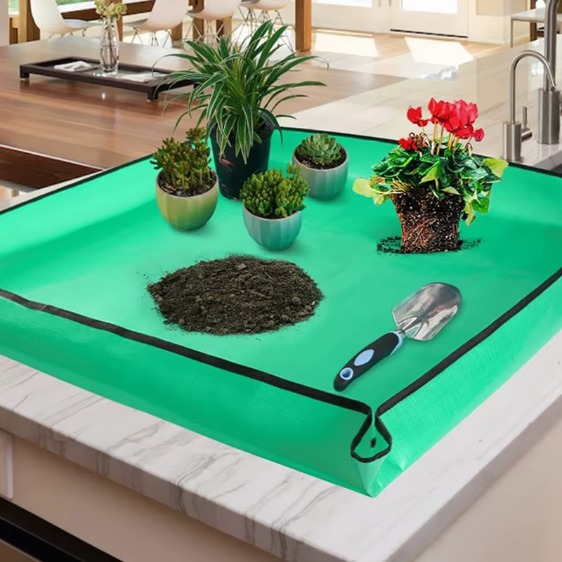 Tapis de transplantation pour pots de fleurs 50x50cm
