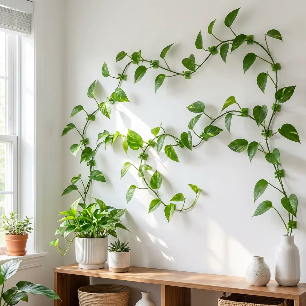 Clips muraux pour plantes grimpantes