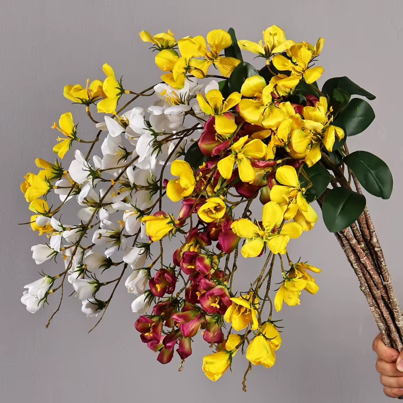 Fleur de chêne artificielle suspendue de 85CM