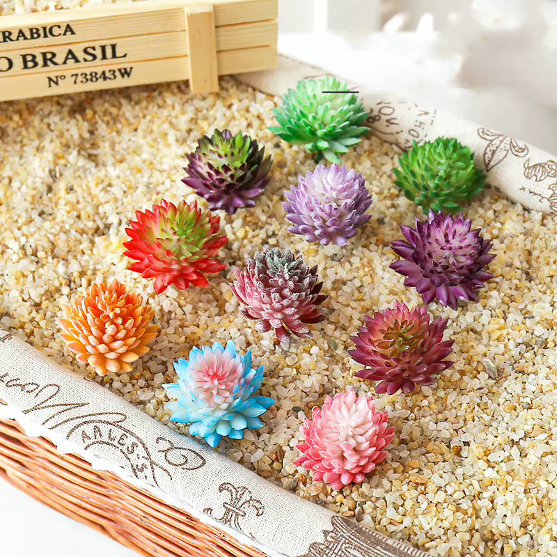 Mini plantes succulentes artificielles