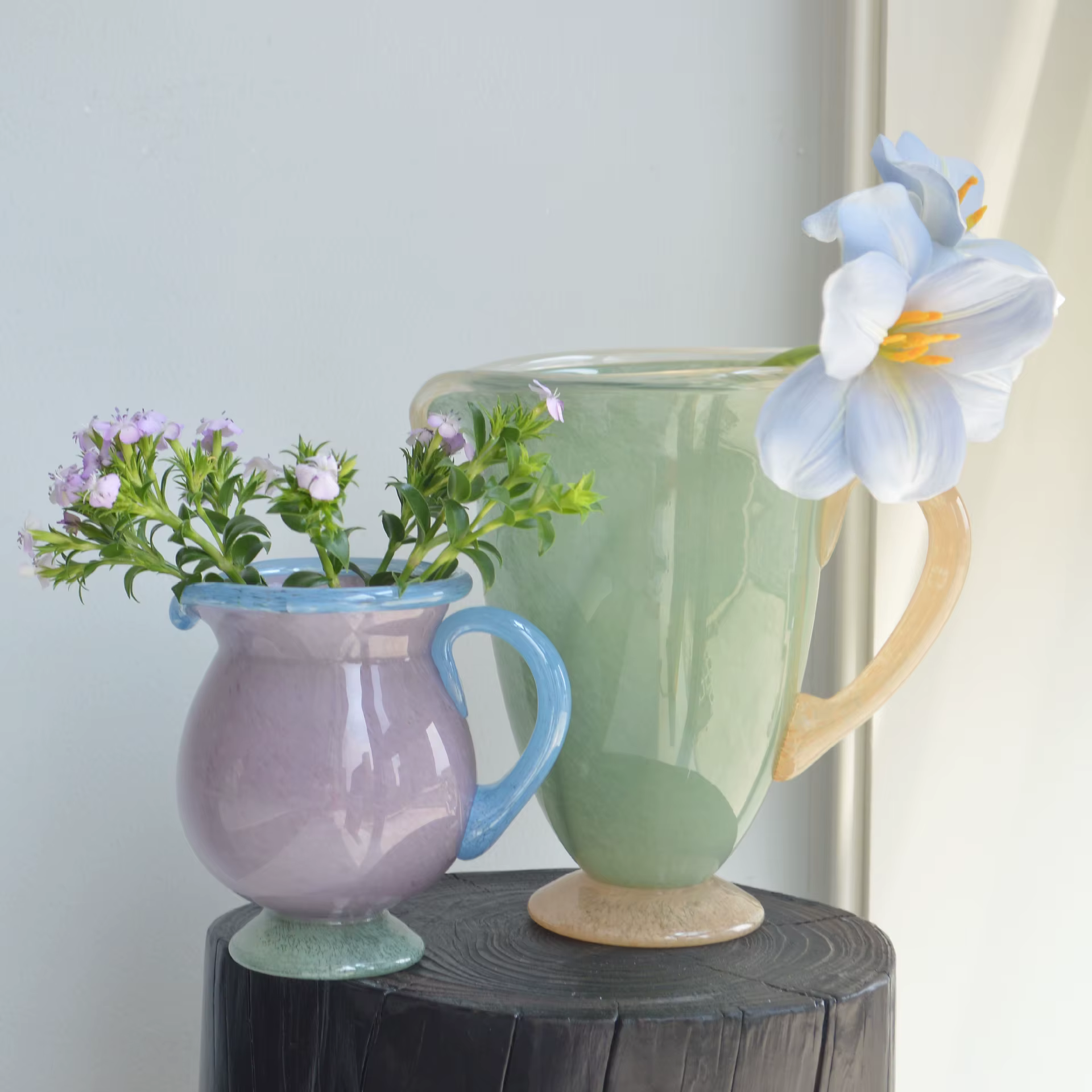 Vase en verre, pot en verre, accessoires pour arrangements floraux, hydroponie, terrarium, pot de fleurs, vase à fleurs, décoration de la maison