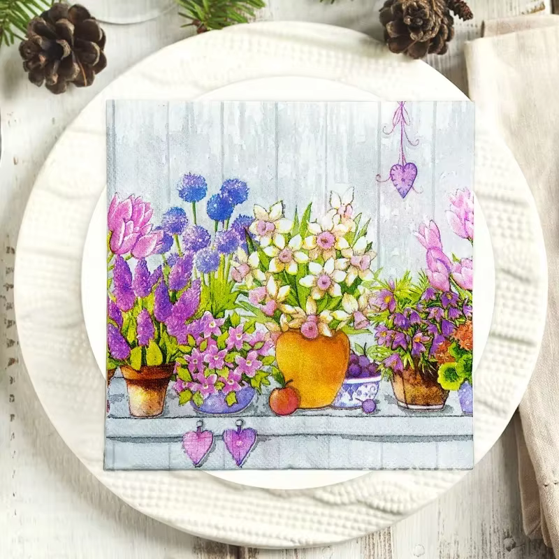 Vase en Pot d'argile gris
