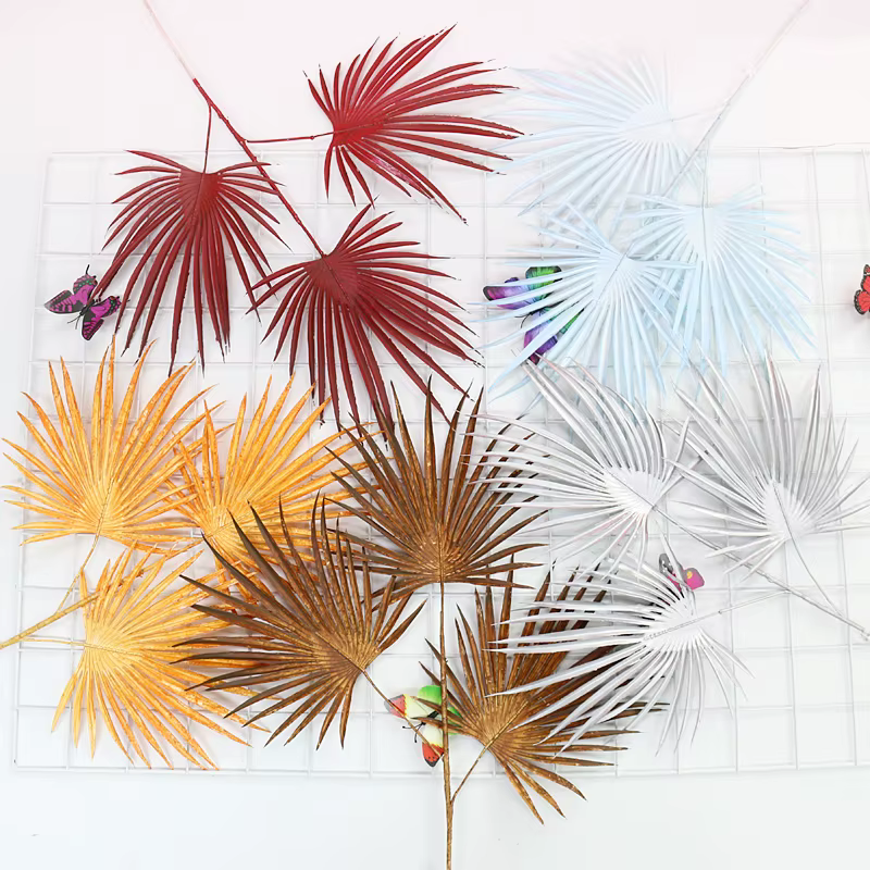 Fleur artificielle en plastique