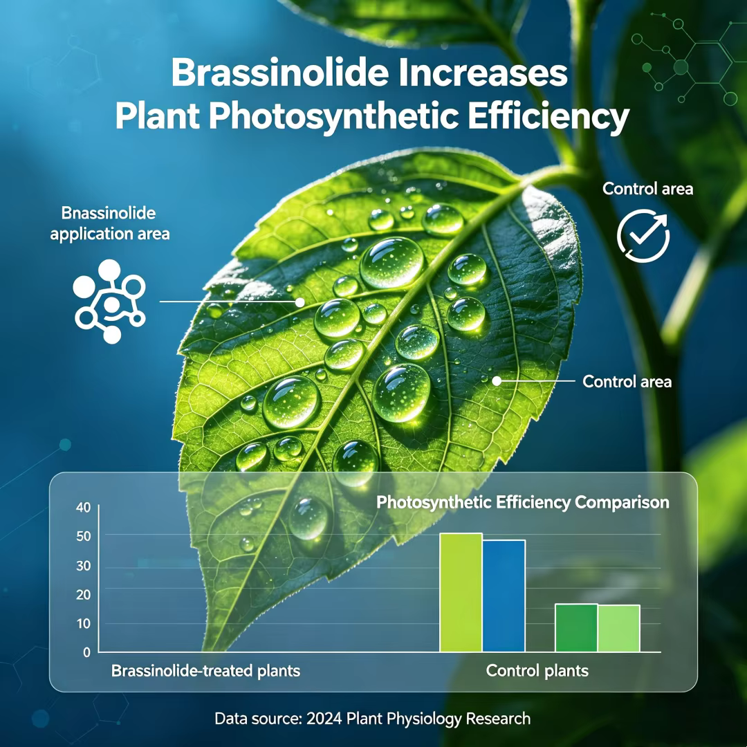 Brassinolide Régulateur de croissance des plantes Engrais organique foliaire