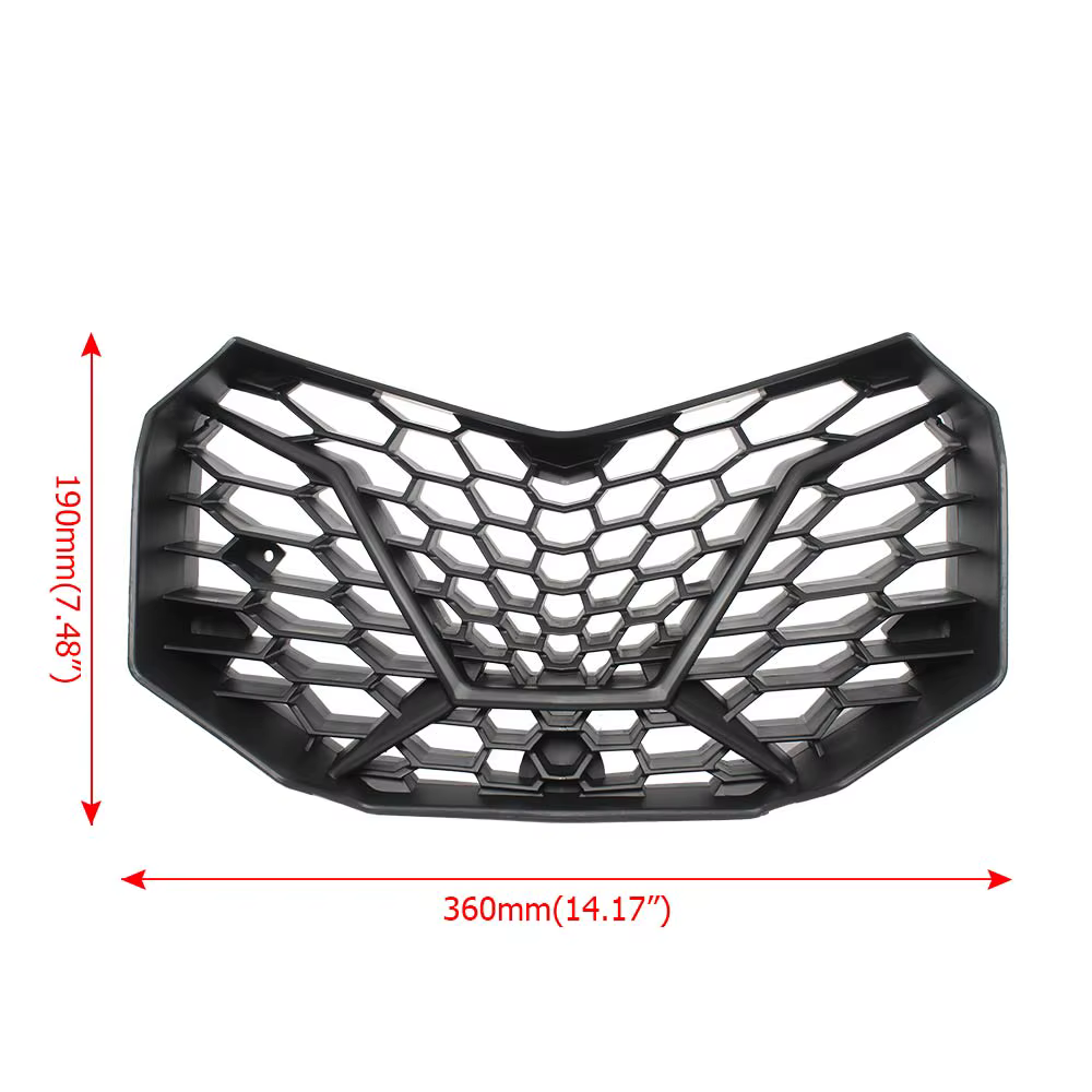 Grilles de radiateur avant en maille principale pour Can-Am Maverick X3 Max XDS XRS XRC XMR Turbo R RR 2/4 portes 2017 et plus récents