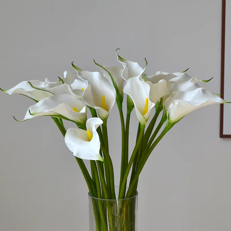 Fleurs artificielles de lys OligCalla
