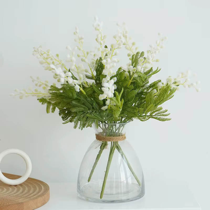 Fausses fleurs artificielles en acacia