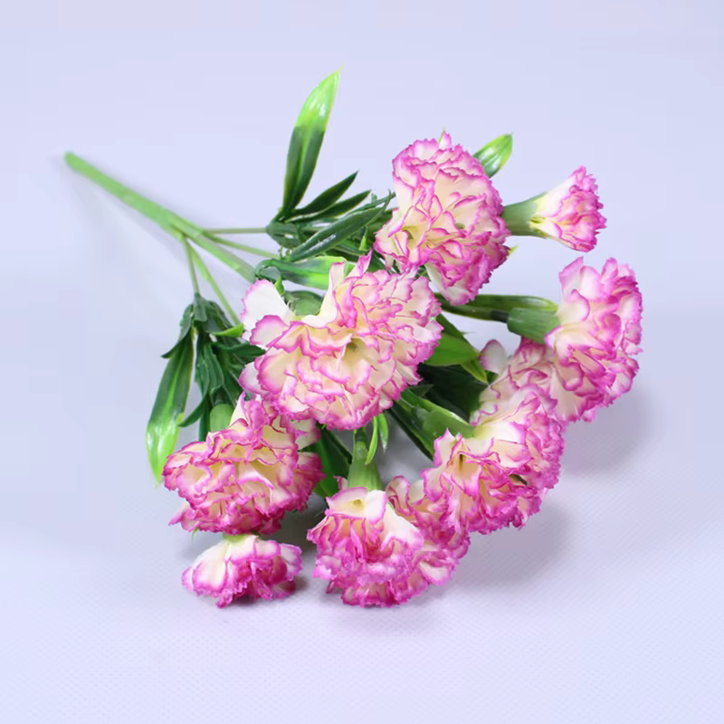 Fleur artificielle d'oeillet extérieur