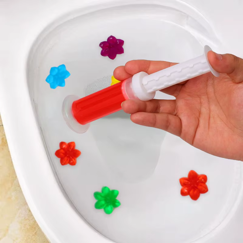 Gel nettoyant WC parfumé aux fleurs, désodorisant et désodorisant pour drain, élimine les odeurs, accessoires de salle de bain domestiques