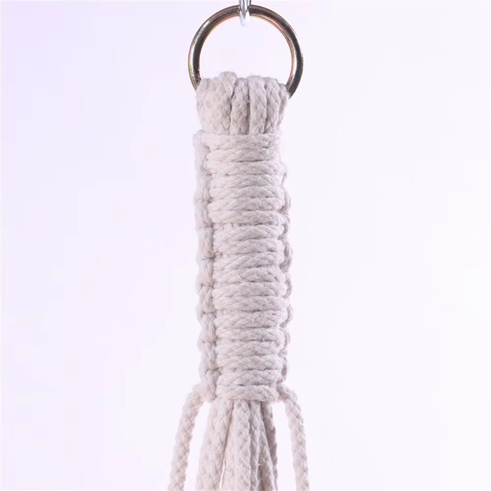 Crochets en macramé de coton pour jardinière