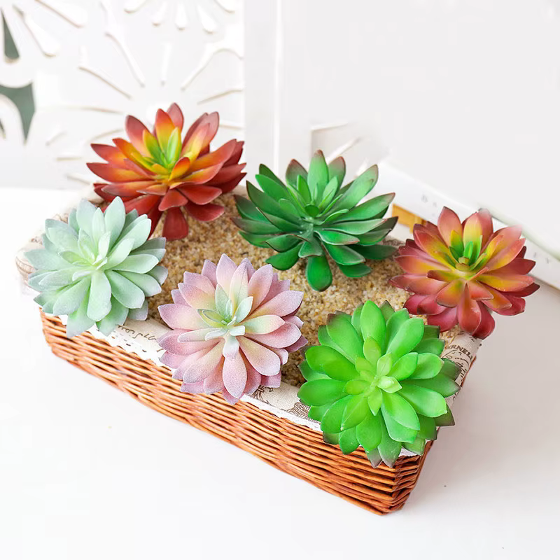 Grands plantes succulentes artificielles fausses