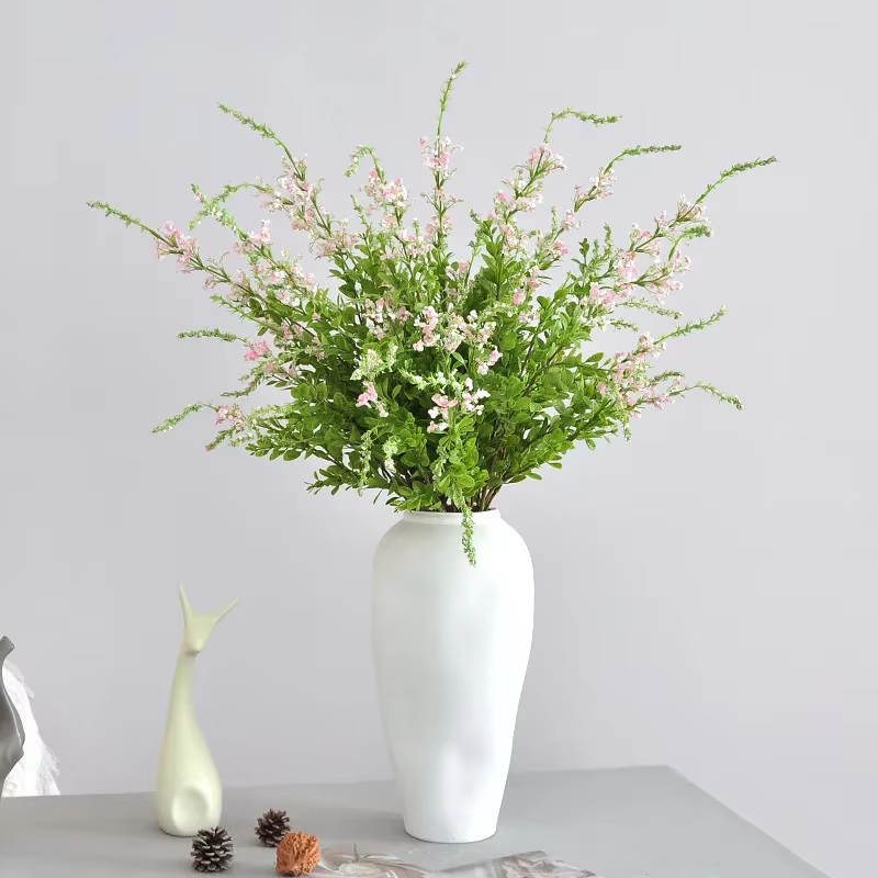 Assy enge-Fausse fleur verte artificielle