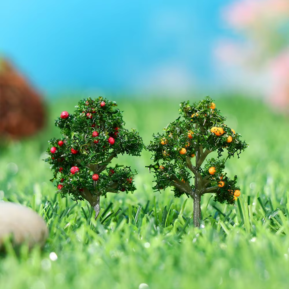 Arbre à fleurs miniatures pour décoration de maisons