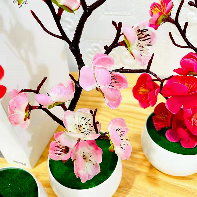 Simulation de Pot de fleur de prune