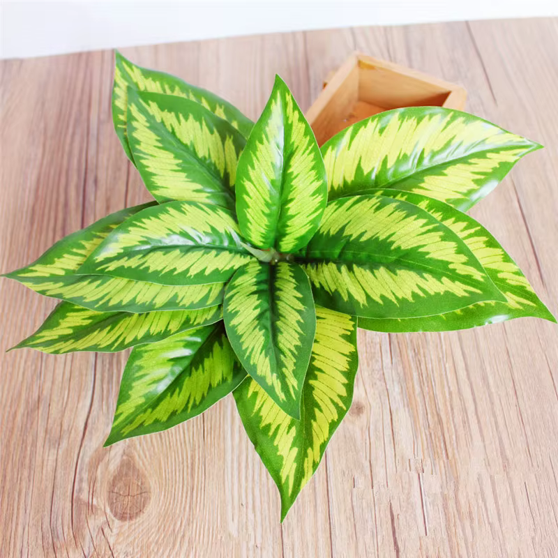 1 pièce de plante artificielle en soie