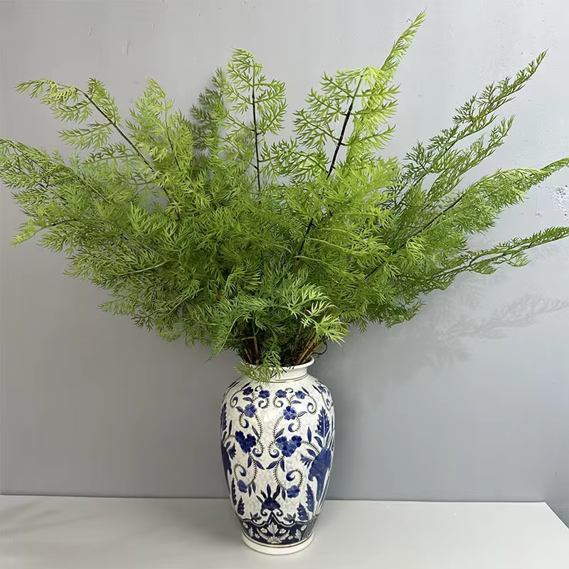 Plantes artificielles en plastique de pin Artemisia Annua
