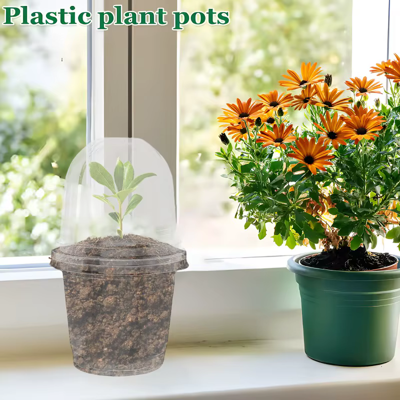 Pots de pépinière en plastique élégants