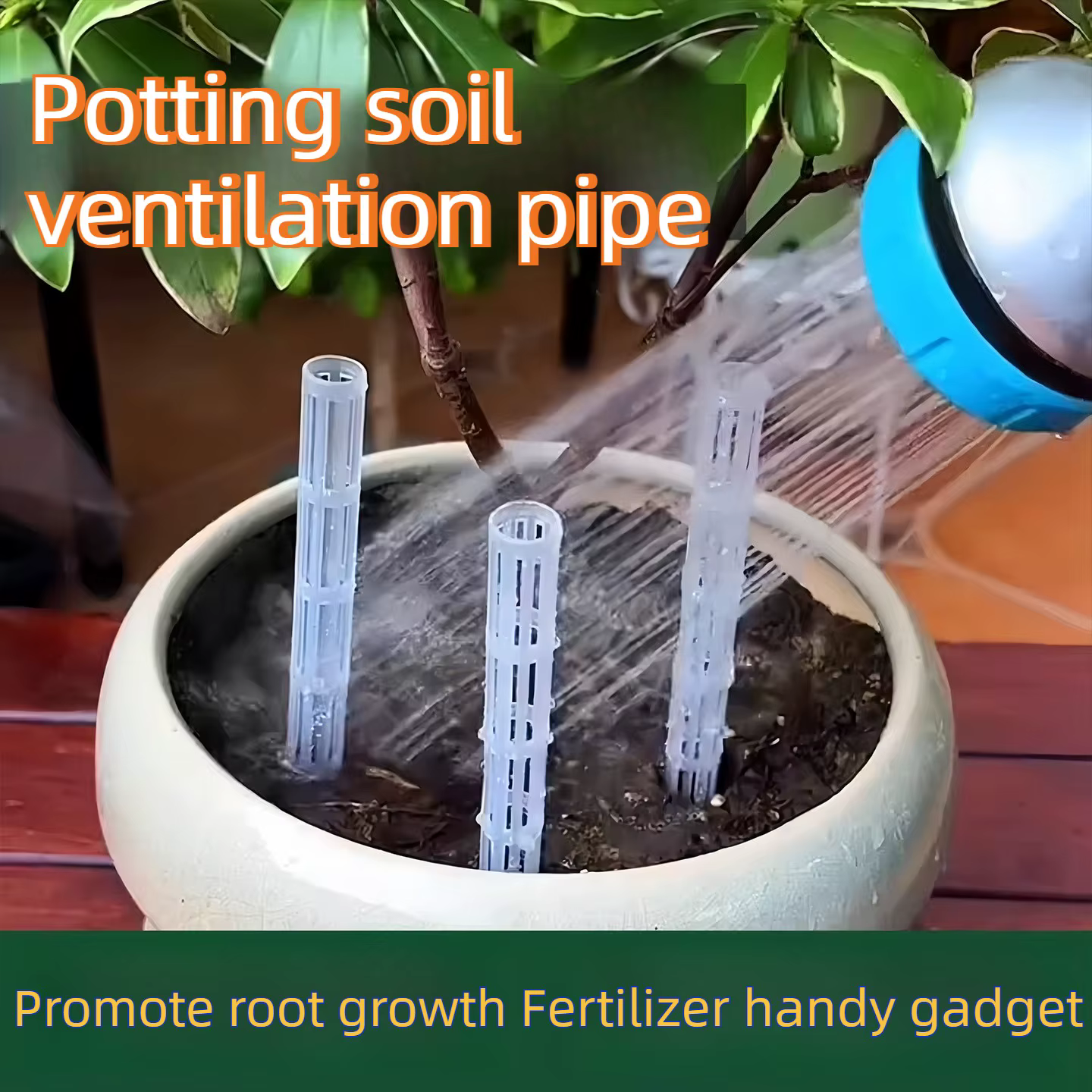 Tuyaux de drainage pour plantes en pot de jardin : préviennent la pourriture des racines