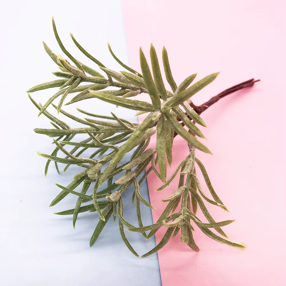 Fleurs artificielles, ornements de noël