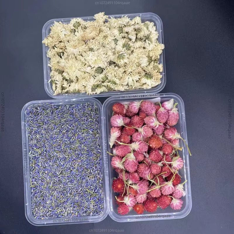 Fleurs séchées de jasmin et de rose naturelles de haute qualité pour la décoration de fêtes