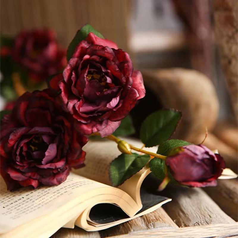 E8BD – ornement Floral pivoine