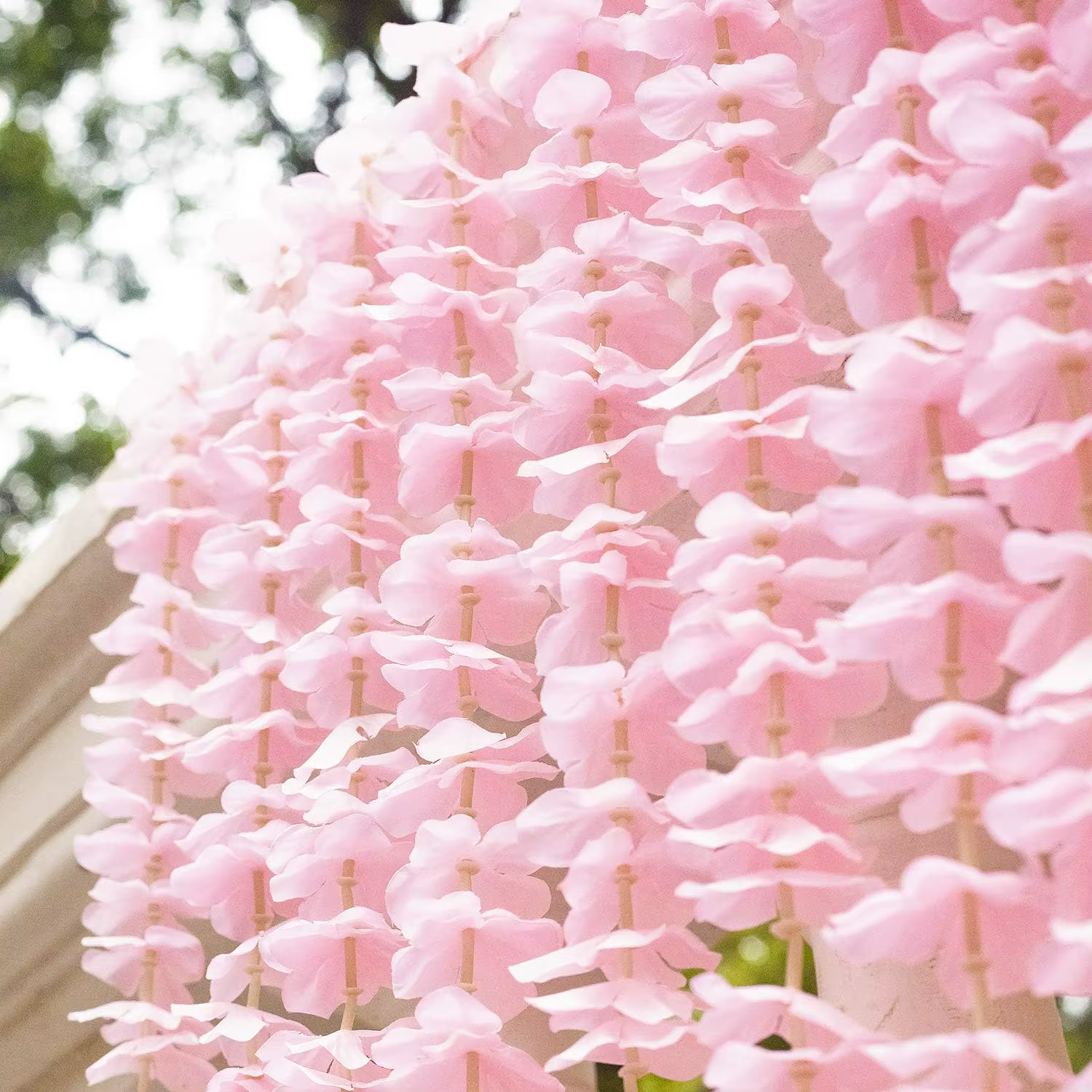 Fleur artificielle en soie cerisier Tengman