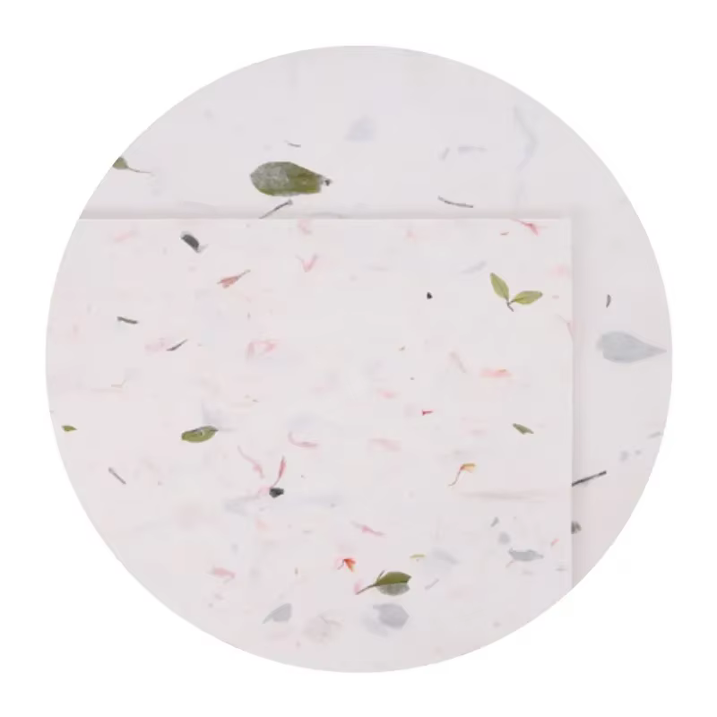 Papier de riz imprimé épais