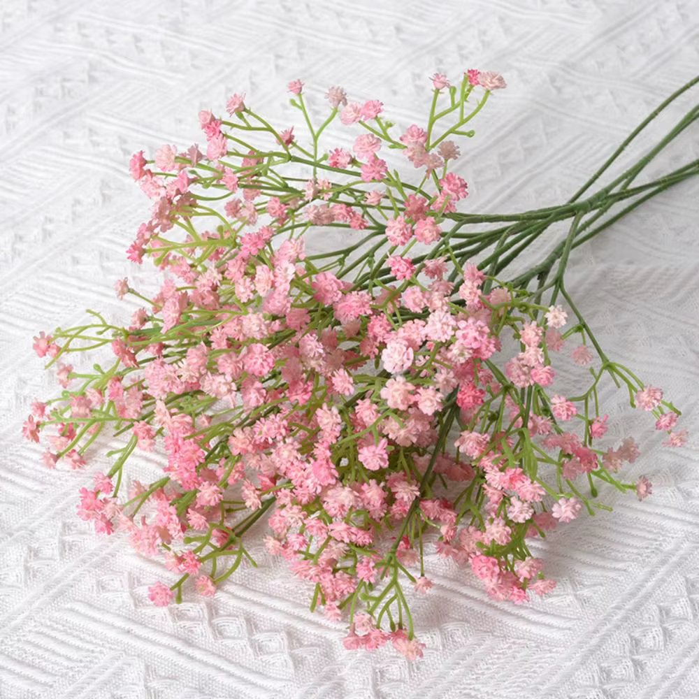 Fleurs de gypsophile en caoutchouc souple