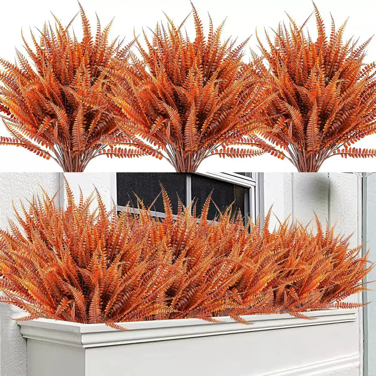 Plantes Artificielles Décoration d'Automne pour la Maison et le Jardin