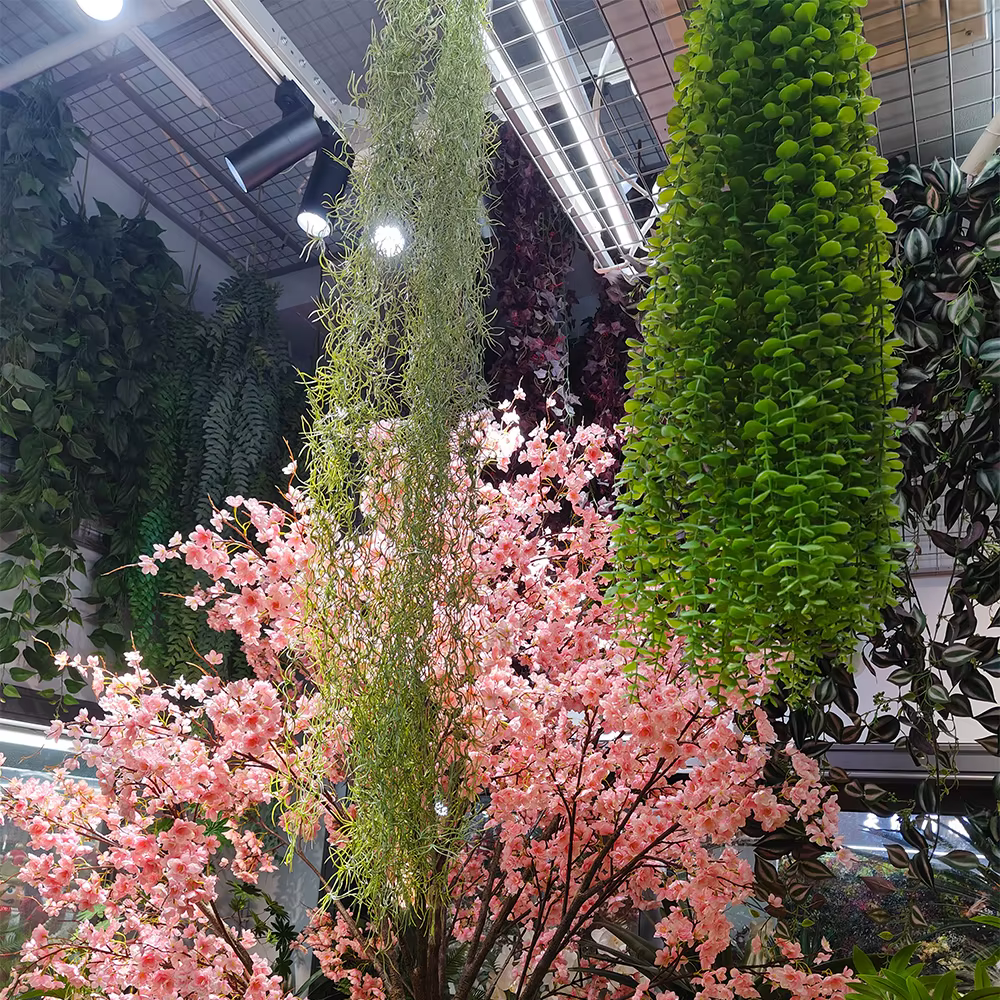 1 pièces plante verte artificielle rotin plantes d'herbe