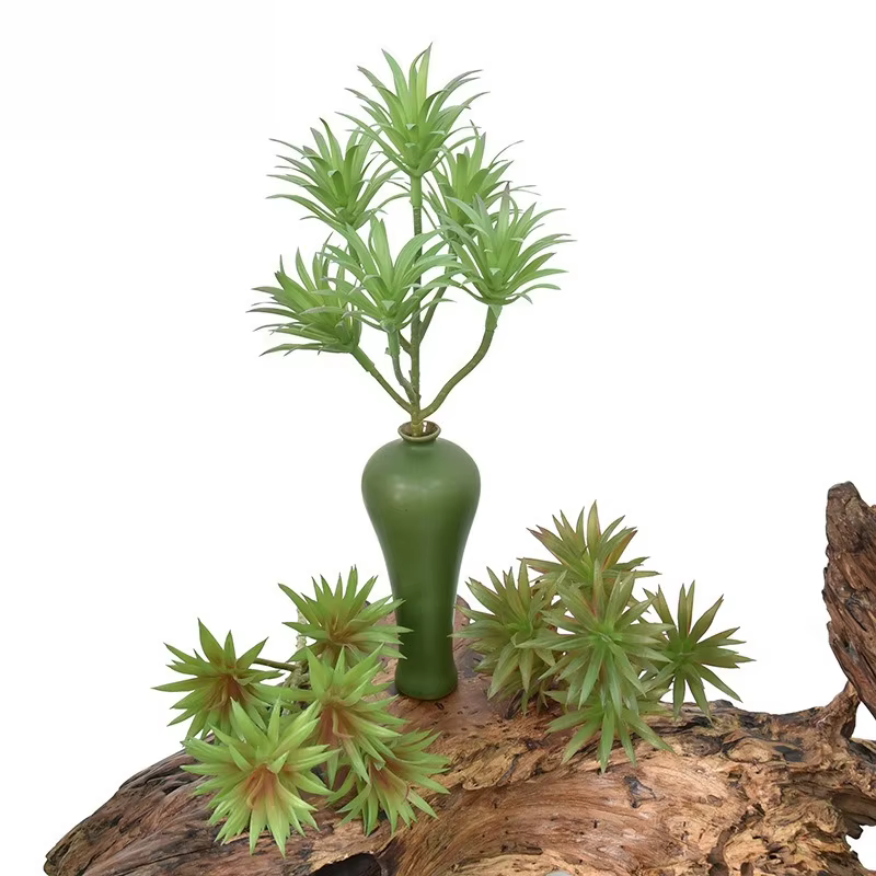 Plante artificielle en plastique