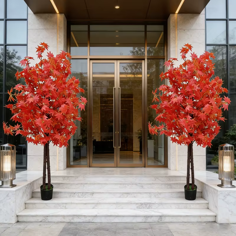 Arbre d'érable artificiel pour la décoration de la maison et du jardin