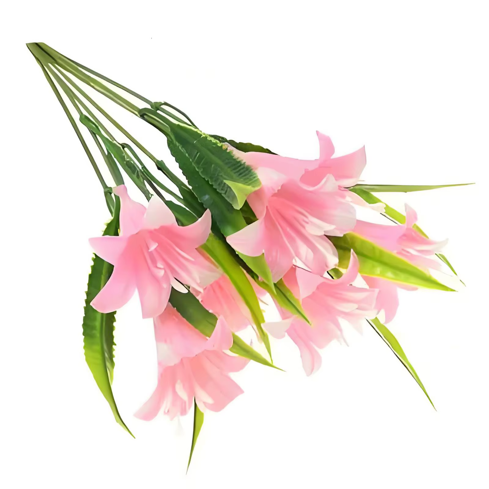 Fleurs artificielles de lys d'intérieur et d'extérieur