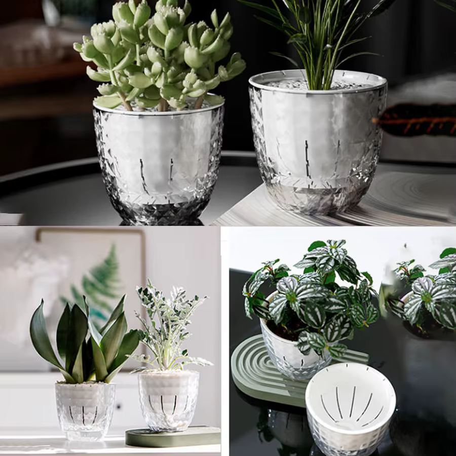 Pots de plantes auto-arrosants