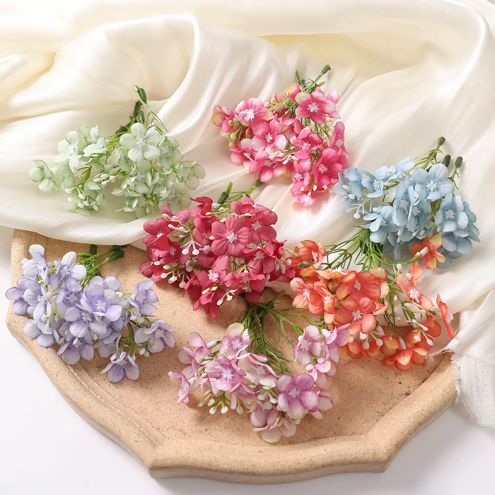 10/20 pièces fleurs de Gerbera artificielles tête de marguerite décor à la maison bricolage guirlande fête de mariage fleur décoration murale épingle à cheveux accessoires