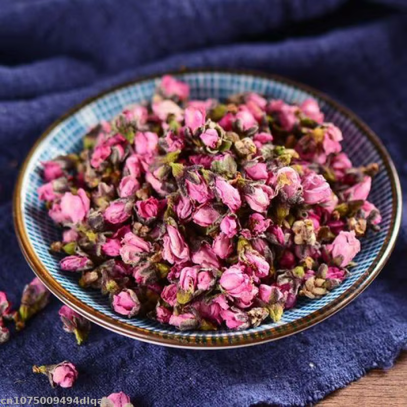Pétales de fleurs séchées de fleur de pêcher en vrac de qualité 100%