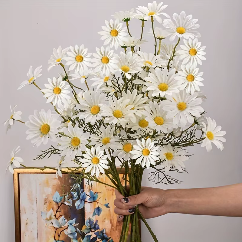 Bouquet de fleurs artificielles marguerite