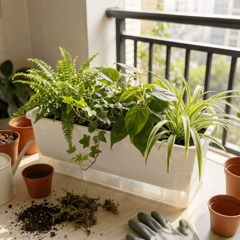 Pots de culture hydroponique en plastique épaissi