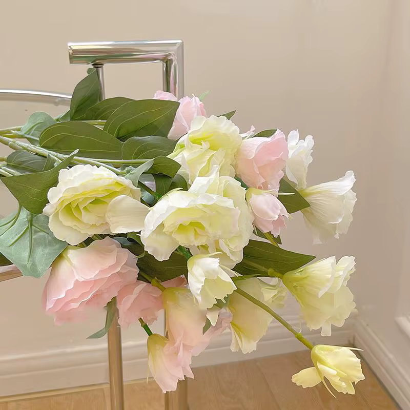 Grandes Fleurs Artificielles Eustoma GrandiThorum