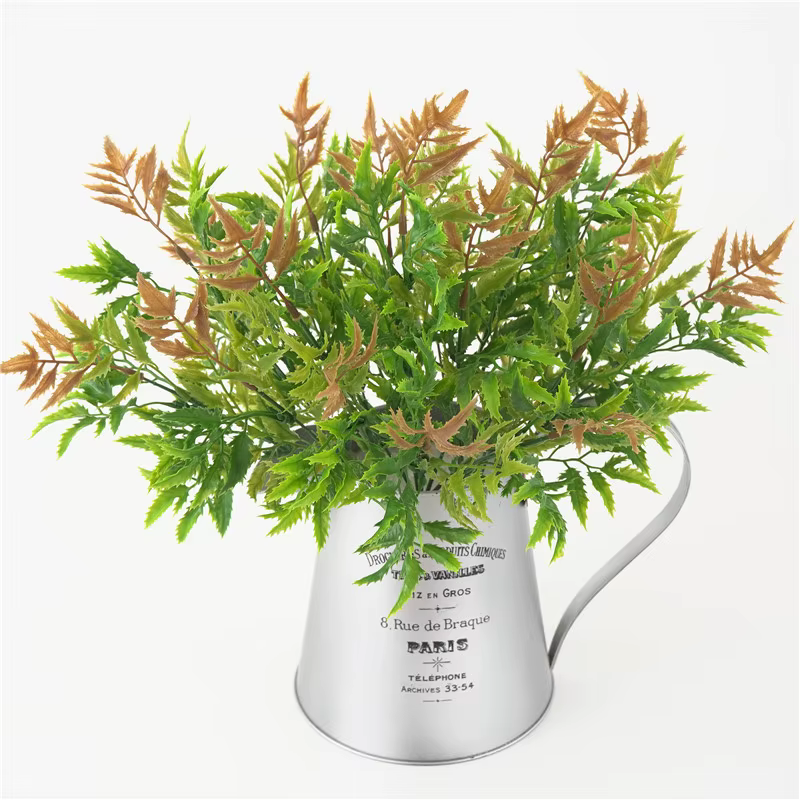 Plantes artificielles en plastique