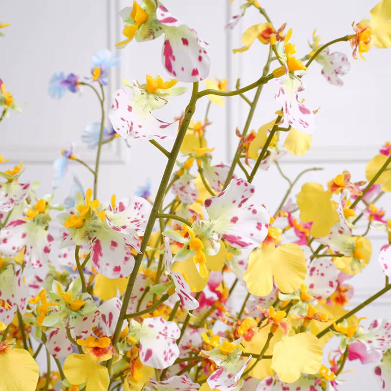 Bouquets de branches d'orchidées pour la décoration de jardin