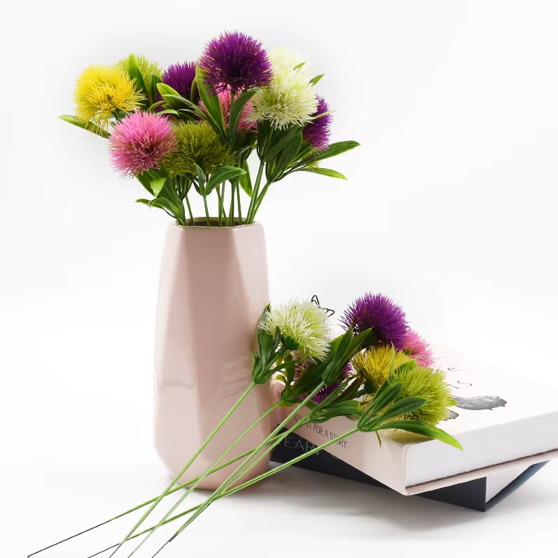 Plantes de pissenlits artificiels pour la maison