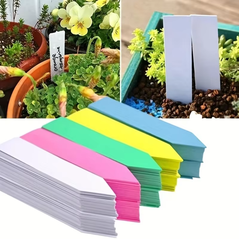 Étiquettes de plantes de jardin